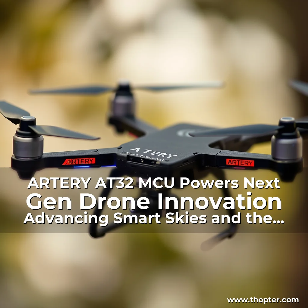 Read more about the article ARTERY AT32 MCU Powers Next  Gen Drone Innovation  Advancing Smart Skies and the Low  Altitude Economy