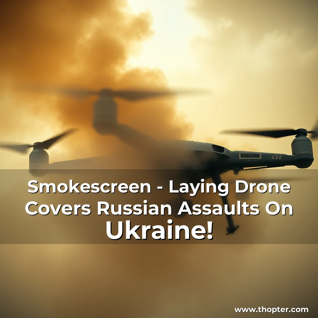 You are currently viewing Smokescreen – Laying Drone Covers Russian Assaults On Ukraine!