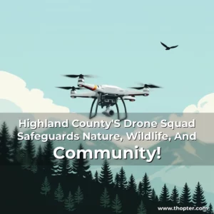 Artistic representation for Highland County'S Drone Squad Safeguards Nature, Wildlife, And Community!