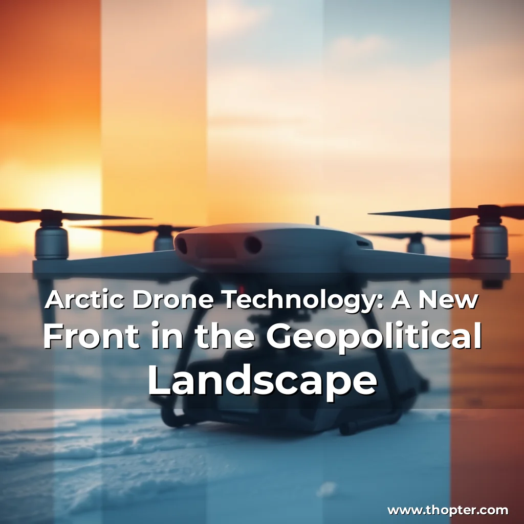 You are currently viewing Arctic Drone Technology: A New Front in the Geopolitical Landscape
