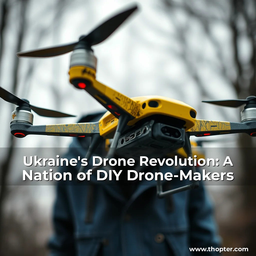 You are currently viewing Ukraine’s Drone Revolution: A Nation of DIY Drone-Makers