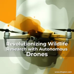 Artistic representation for Revolutionizing Wildlife Research with Autonomous Drones