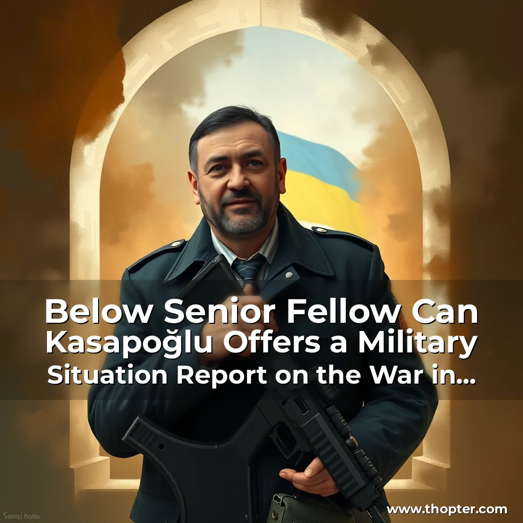 You are currently viewing Below Senior Fellow Can Kasapoğlu Offers a Military Situation Report on the War in Ukraine