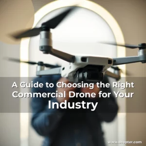 Artistic representation for A Guide to Choosing the Right Commercial Drone for Your Industry