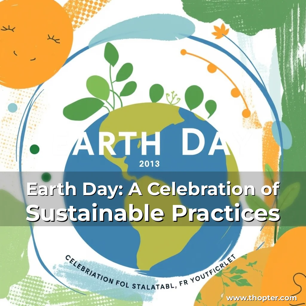 Artistic representation for Earth Day: A Celebration of Sustainable Practices