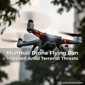 Read more about the article Mumbai: Drone Flying Ban Imposed Amid Terrorist Threats