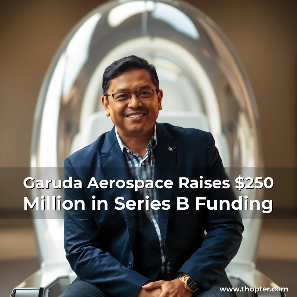 You are currently viewing Garuda Aerospace Raises $250 Million in Series B Funding