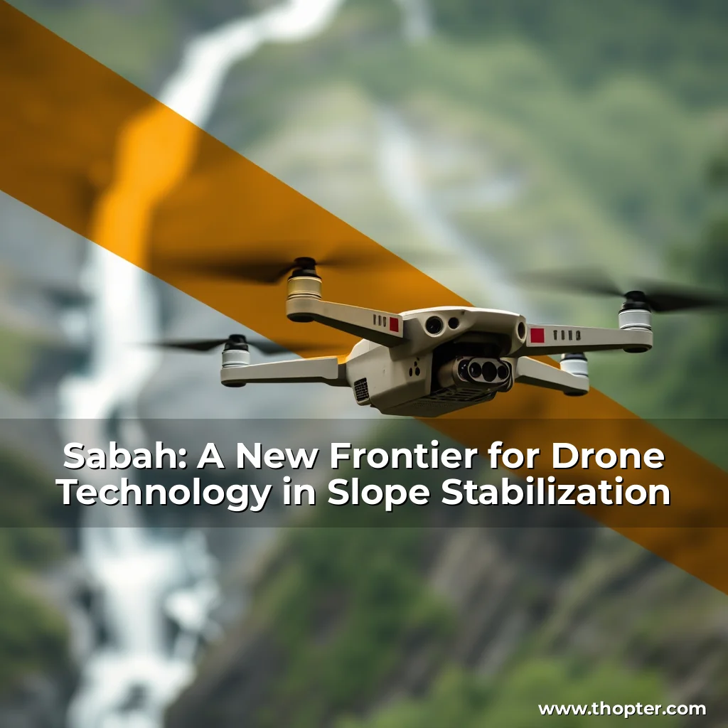 You are currently viewing Sabah: A New Frontier for Drone Technology in Slope Stabilization