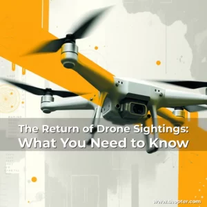 Artistic representation for The Return of Drone Sightings: What You Need to Know