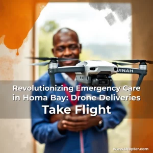 Read more about the article Revolutionizing Emergency Care in Homa Bay: Drone Deliveries Take Flight