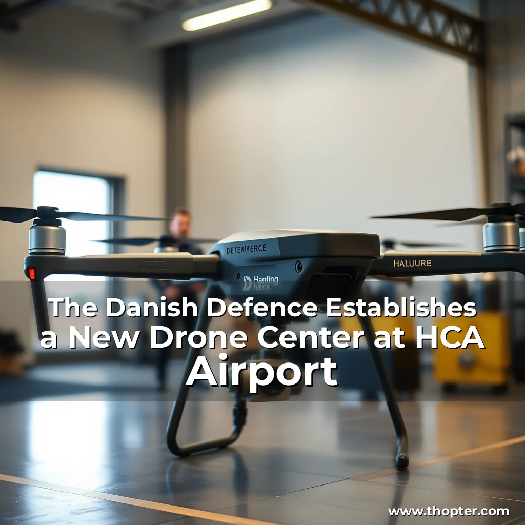 You are currently viewing The Danish Defence Establishes a New Drone Center at HCA Airport