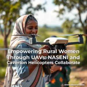 Read more about the article Empowering Rural Women Through UAVs: NASENI and Caverton Helicopters Collaborate