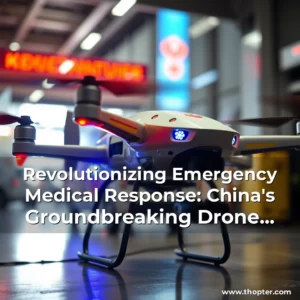 Read more about the article Revolutionizing Emergency Medical Response: China’s Groundbreaking Drone Technology