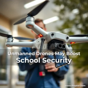 Read more about the article Unmanned Drones May Boost School Security