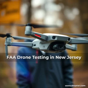 Artistic representation for FAA Drone Testing in New Jersey