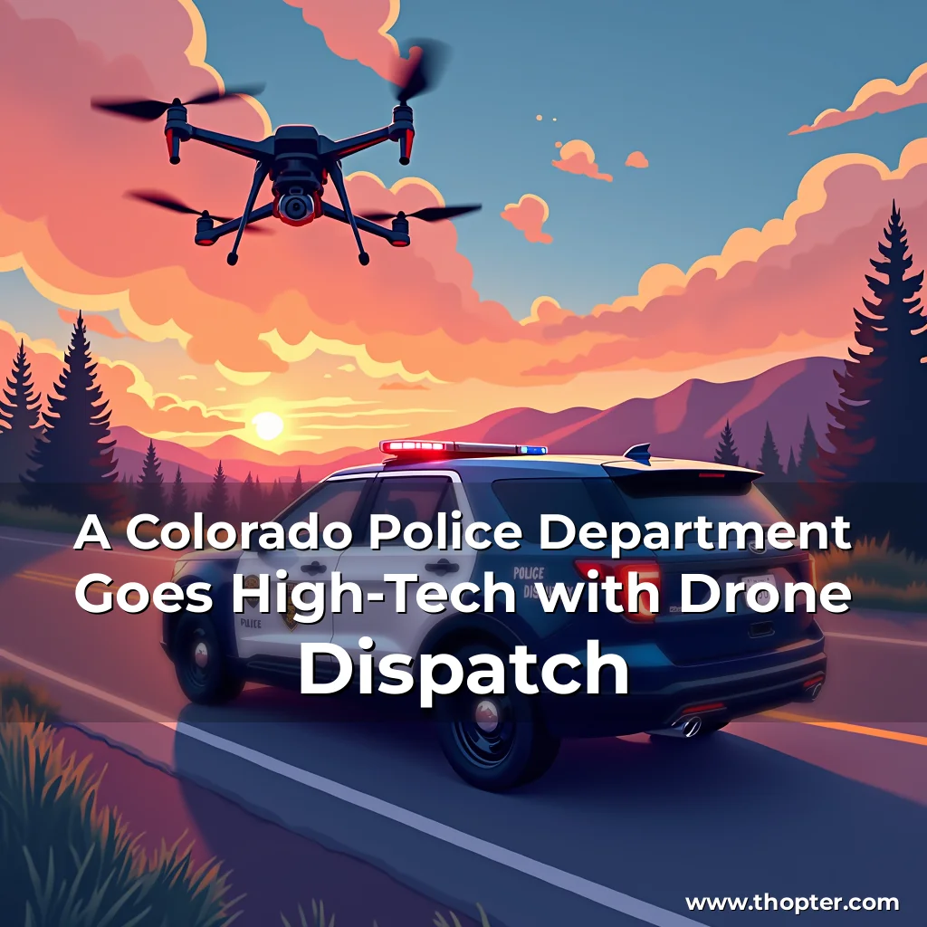 Read more about the article A Colorado Police Department Goes High-Tech with Drone Dispatch