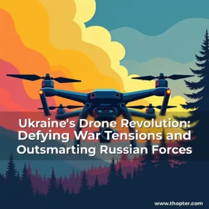 Read more about the article Ukraine’s Drone Revolution: Defying War Tensions and Outsmarting Russian Forces