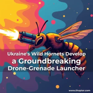 Read more about the article Ukraine’s Wild Hornets Develop a Groundbreaking Drone-Grenade Launcher
