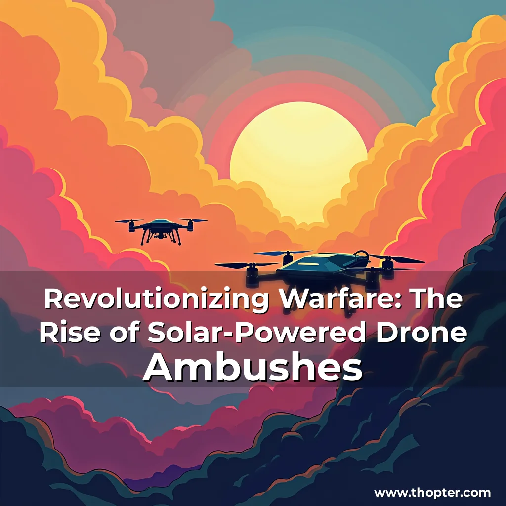 Read more about the article Revolutionizing Warfare: The Rise of Solar-Powered Drone Ambushes