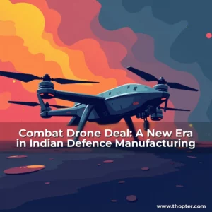 Read more about the article Combat Drone Deal: A New Era in Indian Defence Manufacturing