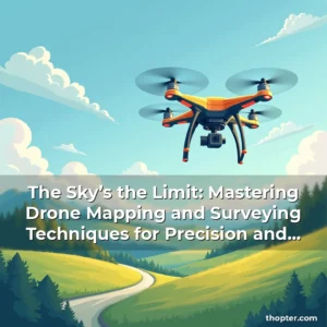 Artistic representation for The Sky’s the Limit: Mastering Drone Mapping and Surveying Techniques for Precision and Efficiency