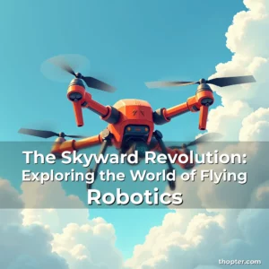 Artistic representation for The Skyward Revolution: Exploring the World of Flying Robotics