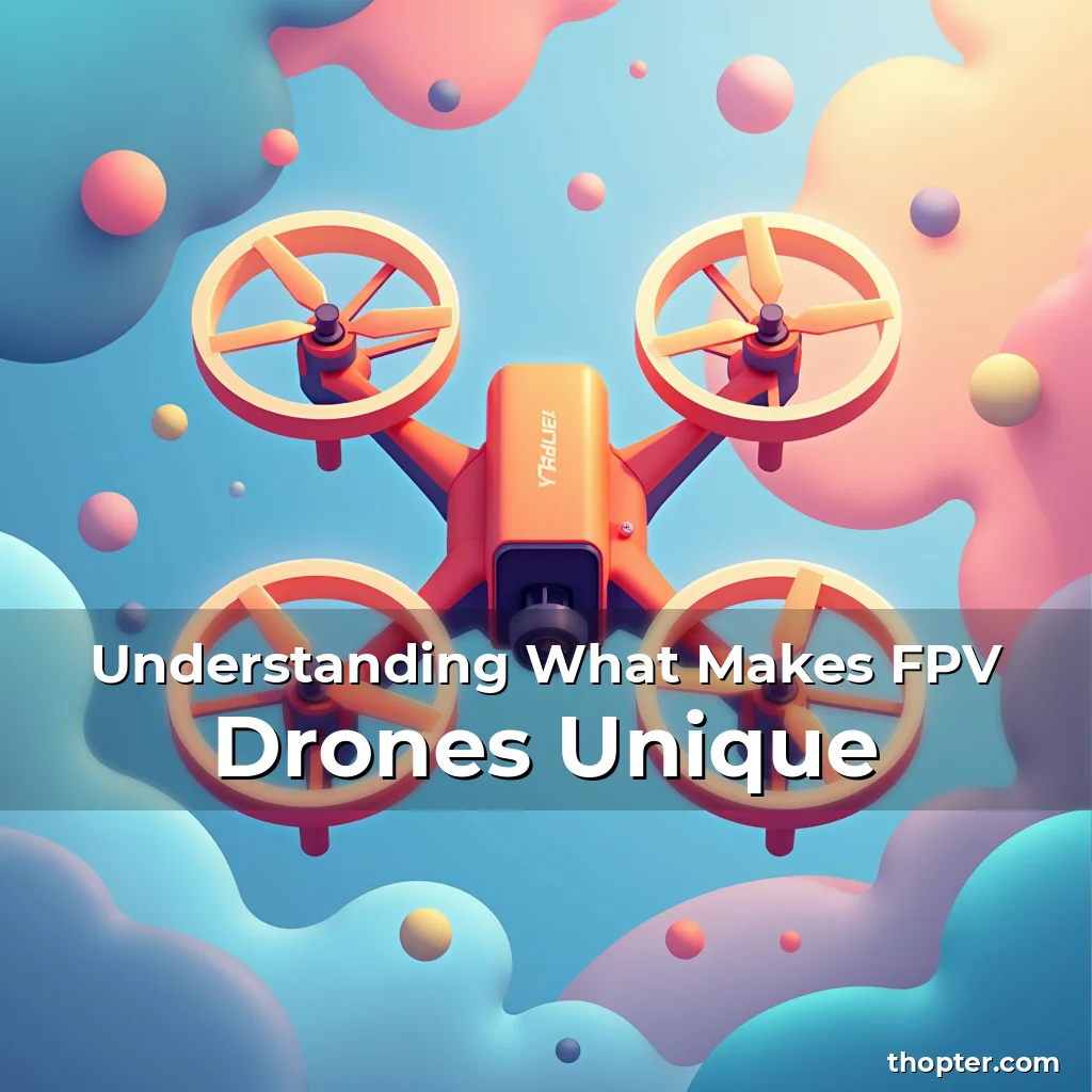 Read more about the article Understanding What Makes FPV Drones Unique
